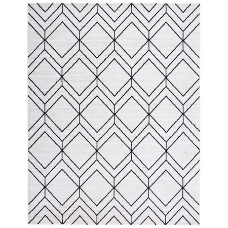 Safavieh 3 x 5 ft. Adirondack Power Loomed Rectangle Area Rug Ivory & Black ADR241A-3